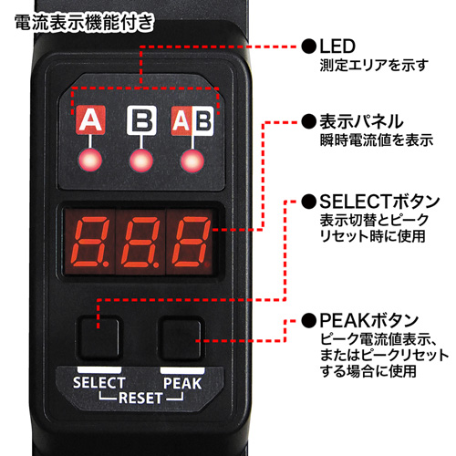 TAP-SVSL3018AN / 19インチサーバーラック用コンセント（電流表示機能付き・30A・3P・18個口・3m）