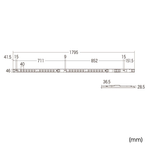 TAP-SVSL3024ANN / 19インチサーバーラック用コンセント(30A) 電流表示機能付き