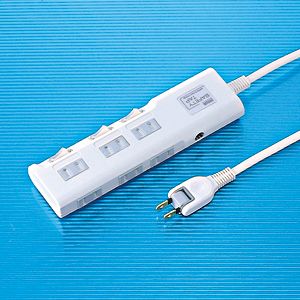 TAP-TSH2633SW / 火災予防安全省エネタップ(6個口・3m)