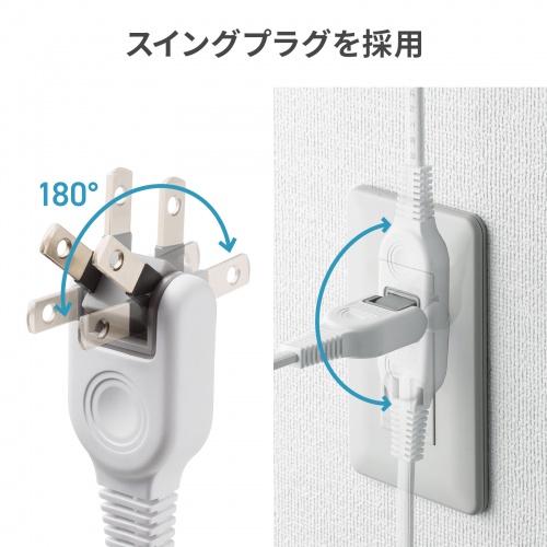 TAP-TSH31N2-FPS / 火災予防タップ（消化シート内蔵・1m）