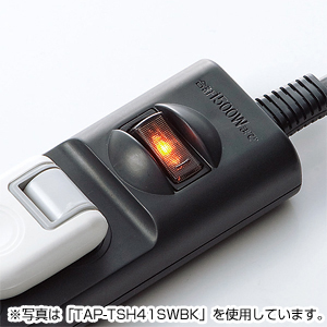 TAP-TSH35SW / 火災予防安全タップ（2P・3個口・5m）