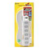 TAP-TSH610SW 火災予防安全タップ(2P・6個口・10m) TAP-TSH610SW / 火災予防安全タップ(2P・6個口・10m)