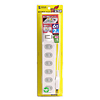 TAP-TSH62SW 火災予防安全タップ(2P・6個口・2m) TAP-TSH62SW / 火災予防安全タップ(2P・6個口・2m)