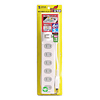 TAP-TSH65SW 火災予防安全タップ(2P・6個口・5m) TAP-TSH65SW / 火災予防安全タップ(2P・6個口・5m)