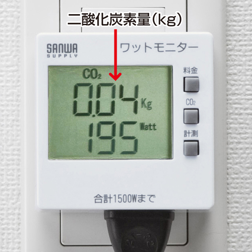 TAP-TST8N / ワットモニター(2P・1個口・ホワイト)