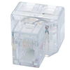 TEL-642CNF フェライトコア内蔵延長・分配カプラー TEL-642CNF / フェライトコア内蔵延長・分配カプラー