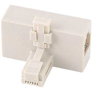 TEL-AD2T / テレフォン分配アダプタ(T型・アイボリー)