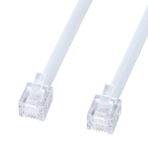 TEL-EN-1K / エコロジー電話ケーブル（ノーマル・1m）