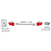 TEL-EX4511W / RJ45-RJ11変換アダプタ(白)