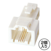 TEL-EX4511W RJ45-RJ11変換アダプタ(白) TEL-EX4511W / RJ45-RJ11変換アダプタ(白)