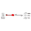 TEL-EX8-10K2 電話延長ケーブル(ベージュ・10m) TEL-EX8-10K2 / 電話延長ケーブル(ベージュ・10m)