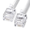 TEL-N1-30K モジュラーケーブル(白・30m) TEL-N1-30K / モジュラーケーブル(白・30m)