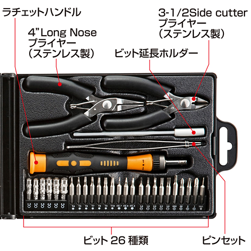 TK-021 / 31 in 1ドライバーセット