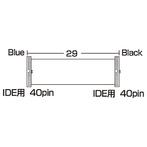 TK-412 / フラットケーブル（1ドライブ用・0.29m）