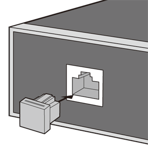 TK-CAP5 / AVジャックキャップ（LANコネクタ用）