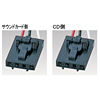 TK-CD3 / CD-ROMオーディオケーブル（0.7m）