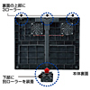 TK-CLN13UBK ノート用クーラーパッド(ブラック) TK-CLN13UBK / ノート用クーラーパッド(ブラック)