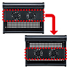 TK-CLN16U1 ノート用クーラーパッド(ブラック・10.2型ワイド) TK-CLN16U1 / ノート用クーラーパッド(ブラック・10.2型ワイド)