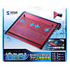 TK-CLN16U2R ノート用クーラーパッド(レッド・14.1型ワイド) TK-CLN16U2R / ノート用クーラーパッド(レッド・14.1型ワイド)