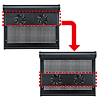 TK-CLN16U2 / ノート用クーラーパッド（ブラック・14.1型ワイド）