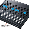 TK-CLN16U2 ノート用クーラーパッド(ブラック・14.1型ワイド) TK-CLN16U2 / ノート用クーラーパッド(ブラック・14.1型ワイド)