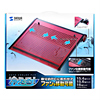 TK-CLN16U3R ノート用クーラーパッド(レッド・16型ワイド) TK-CLN16U3R / ノート用クーラーパッド(レッド・16型ワイド)