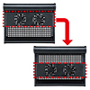 TK-CLN16U3 ノート用クーラーパッド(ブラック・16型ワイド) TK-CLN16U3 / ノート用クーラーパッド(ブラック・16型ワイド)