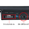 TK-CLN16U3 ノート用クーラーパッド(ブラック・16型ワイド) TK-CLN16U3 / ノート用クーラーパッド(ブラック・16型ワイド)