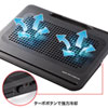 TK-CLN19UN ノート用クーラーパッド(TURBO機能付き) TK-CLN19UN / ノート用クーラーパッド(TURBO機能付き)