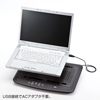 TK-CLN20U ノート用クーラーパッド(温度計付き) TK-CLN20U / ノート用クーラーパッド(温度計付き)