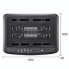 TK-CLN20U ノート用クーラーパッド(温度計付き) TK-CLN20U / ノート用クーラーパッド(温度計付き)