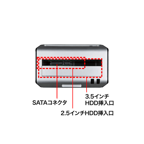 TK-CR1U / クレイドル式HDDリーダ/ライタ（USB接続用）