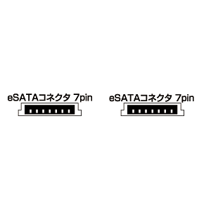 TK-ESATA-05 / eSATAケーブル（0.5m）