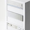 TK-MFR1W 5インチベイメッシュフロントパネル(ホワイト) TK-MFR1W / 5インチベイメッシュフロントパネル(ホワイト)