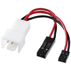 TK-PW88 / チップファン用電源変換ケーブル(4.5cm)