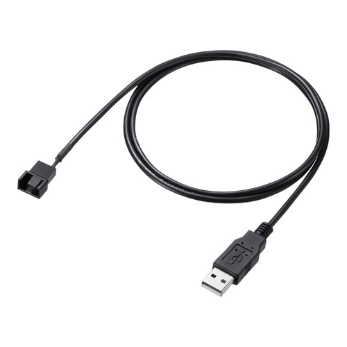 TK-PWFAN6 / ケースファン用USB電源変換ケーブル