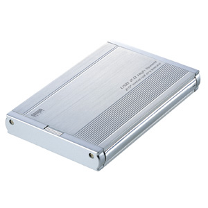 TK-RF25USV / USB2.0対応ハードディスクケース(シルバー)