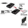 TK-RF35SAUBK / SATA対応3.5インチハードディスクケース