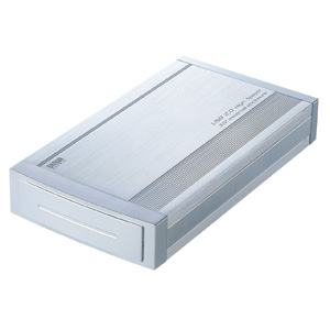 TK-RF35USV / USB2.0対応ハードディスクケース(シルバー)