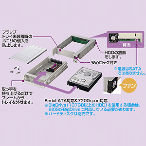 TK-RF40NSABK / リムーバブルフレームセット（ブラック）