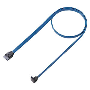 TK-SATA-02BLL / L型シリアルATAケーブル(ブルー・0.2m)