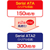 TK-SATA2-15 / シリアルATA2ケーブル（1.5m）