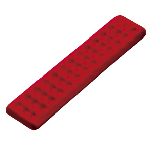 TOK-GEL22R / ジェルリストレスト(コンパクトキーボード向け・レッド)