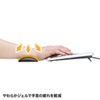 TOK-GELPNXLBK キーボード用リストレスト(レザー調素材、ブラック・幅450mm) TOK-GELPNXLBK / キーボード用リストレスト(レザー調素材、ブラック・幅450mm)