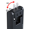 TR-AD2USBBK スイングUSB充電タップ(ブラック) TR-AD2USBBK / スイングUSB充電タップ(ブラック)