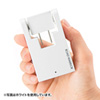 TR-AD2USBBK スイングUSB充電タップ(ブラック) TR-AD2USBBK / スイングUSB充電タップ(ブラック)