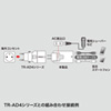 TR-AD2USBW / スイングUSB充電タップ（ホワイト）