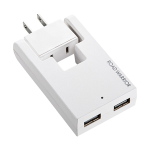 TR-AD2USBW / スイングUSB充電タップ(ホワイト)