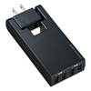 TR-AD3USBBK スイングUSB充電タップ(ブラック) TR-AD3USBBK / スイングUSB充電タップ(ブラック)