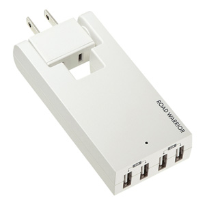 TR-AD3USBW / スイングUSB充電タップ（ホワイト）